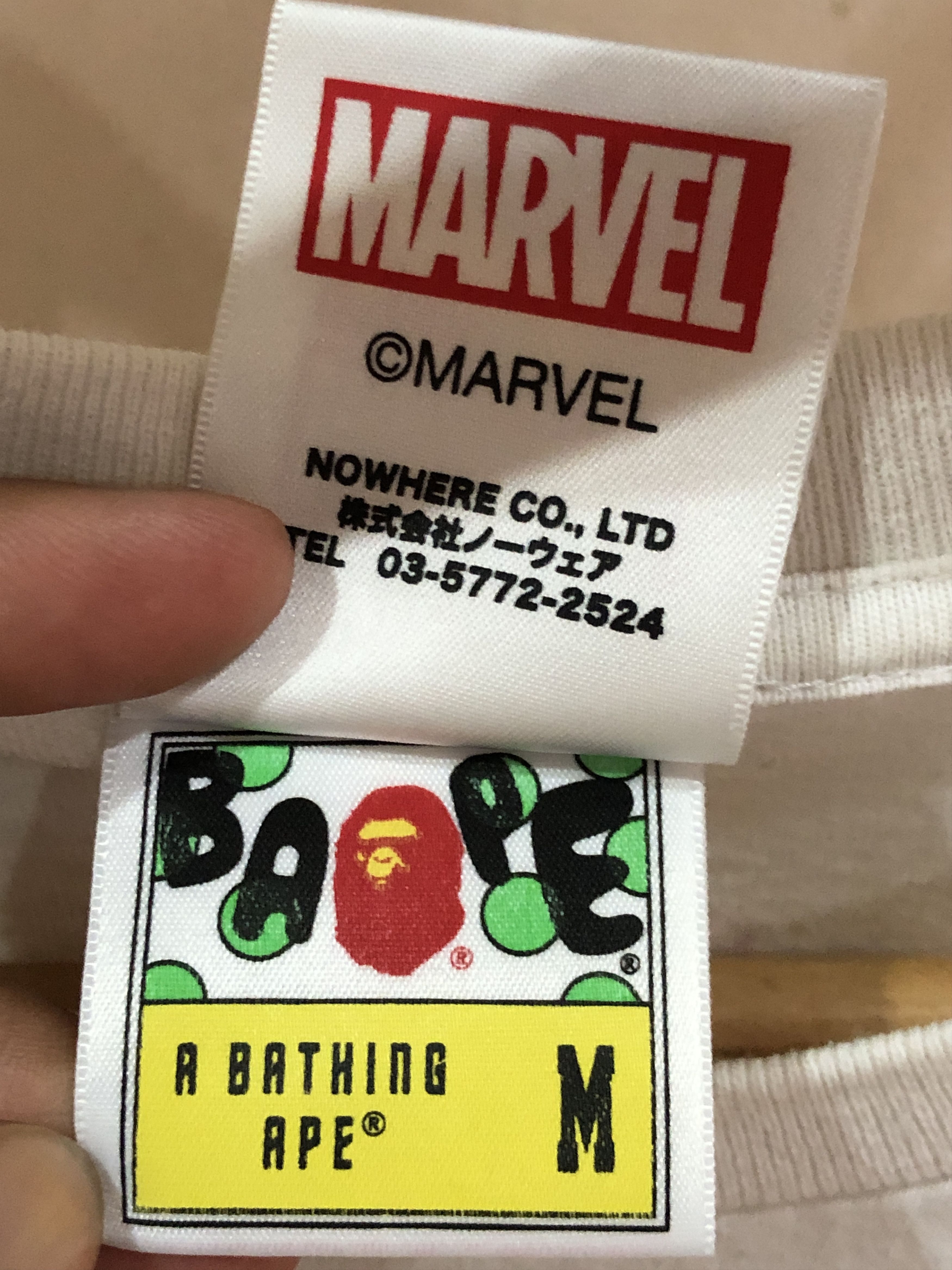 Bape × Marvel Comics Bape x Marvel Comics Iron Man Red Camo Tshirts Size US M / EU 48-50 / 2 - 5 Thumbnail