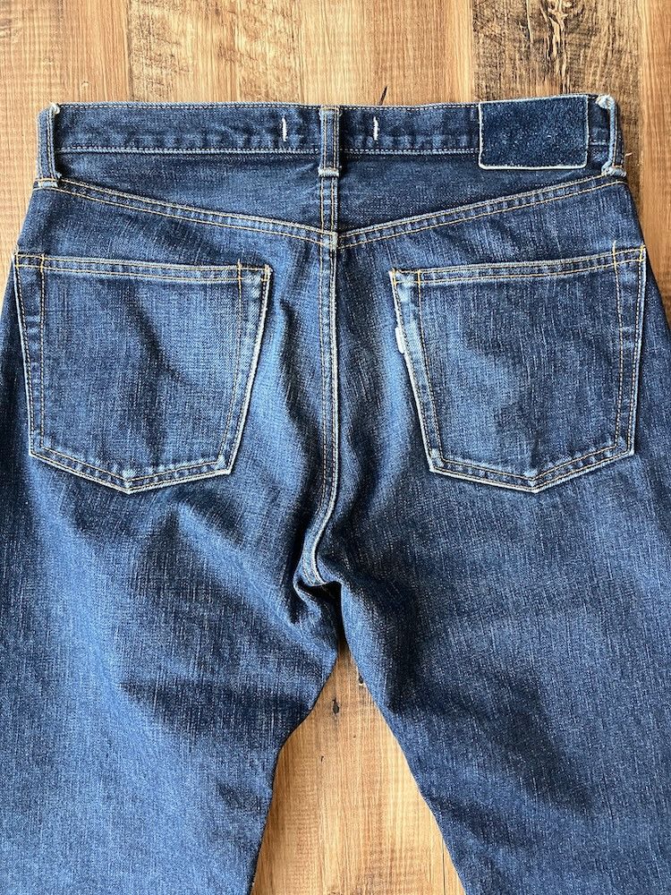Japan Blue TEXTURE WE MADE by Japan Blue W31 x L34 Tapered Selvedge Size US 31 - 11 Thumbnail