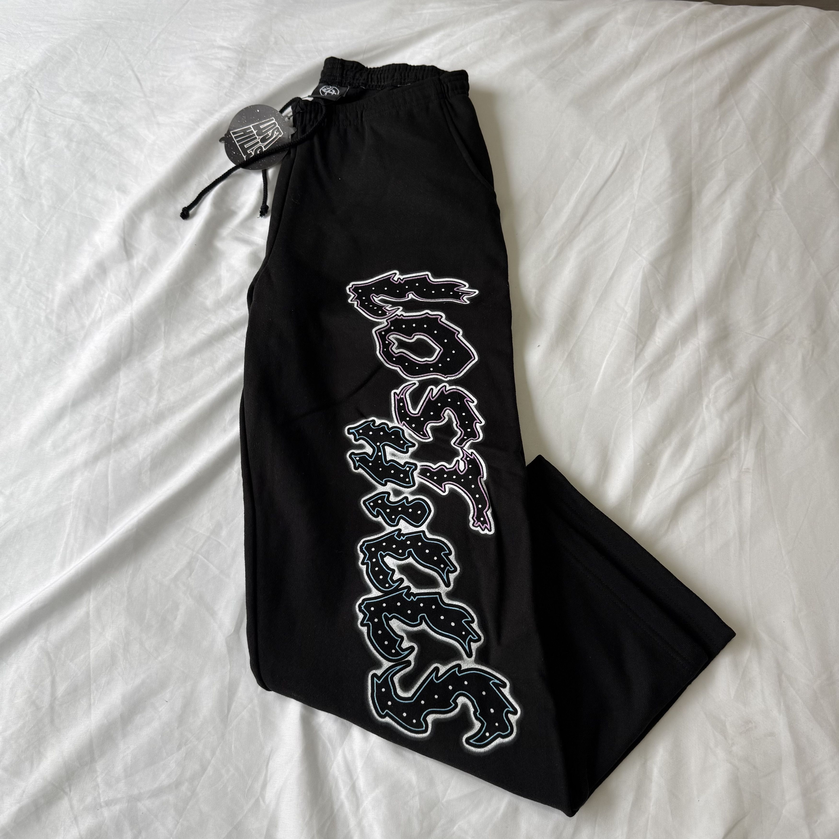 Lost hills NWT Lost Hills Black Logo Sweatpants/Joggers NWT Size US 34 / EU 50 - 2 Thumbnail