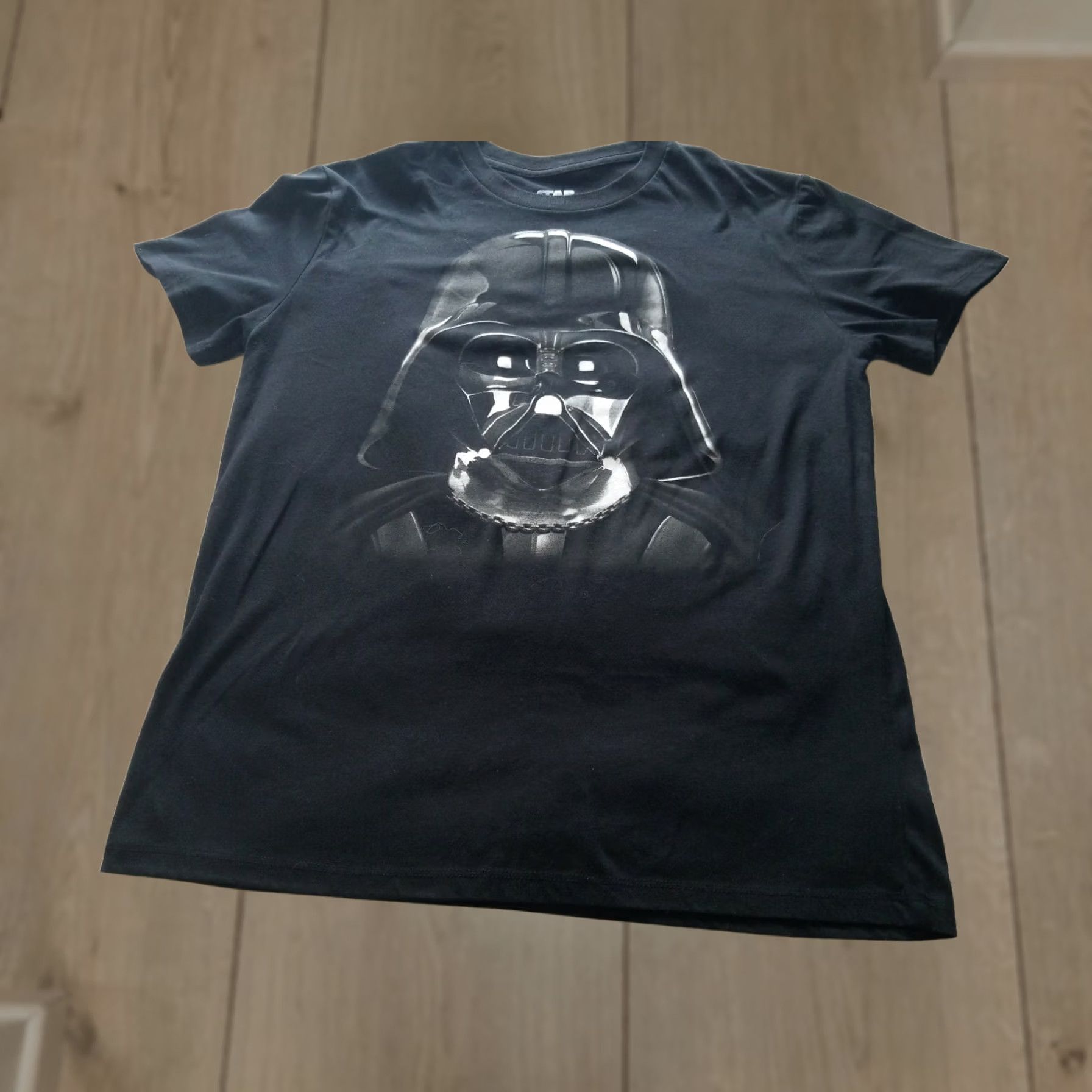Star Wars Darth Vader: Star Wars Fifth Son Noir Black Short Sleeve T shirt L Unisex Adults Crew Neck Cotton Blend Velvet Graphic Print Sci-Fi Past 90s? Size US L / EU 52-54 / 3 - 1 Thumbnail