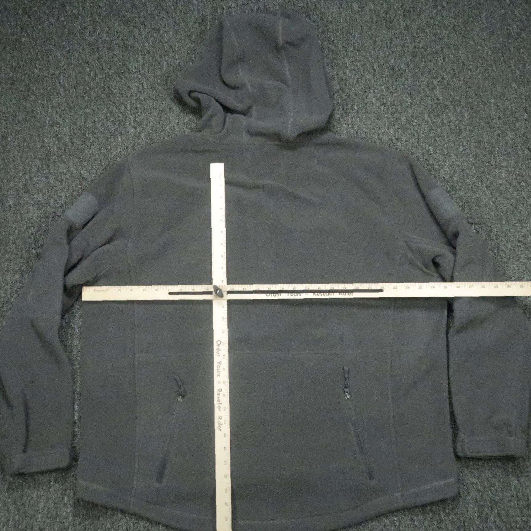 Vintage Baerskin Hoodie Mens 3XL Gray Full Zip Pockets Version V1 Outdoors Tactical Size US XXL / EU 58 / 5 - 7 Thumbnail