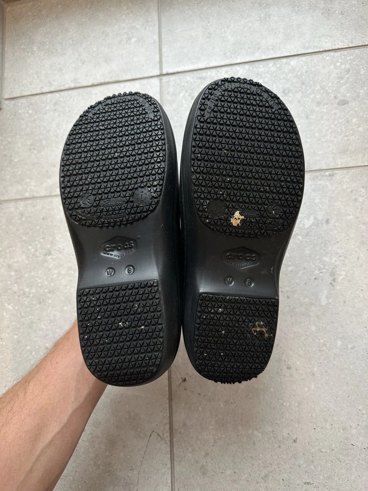 Crocs CROCS Dual Comfort Black Womens Rubber Slip On Shoes Size US 8 / IT 38 - 12 Thumbnail