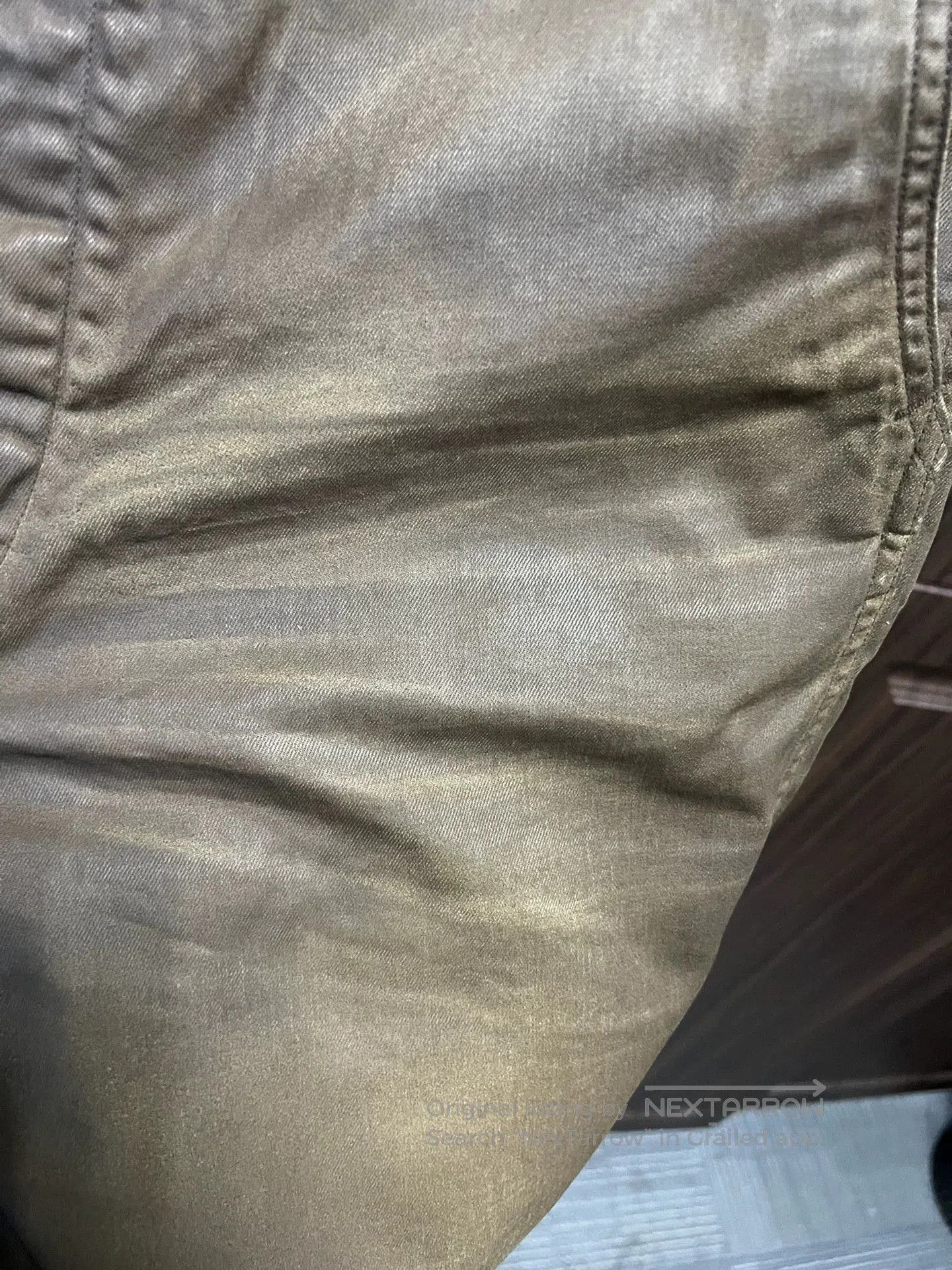 RRL Ralph Lauren RRL Oil Wax Military Long Pants Denim Jeans. Size US 32 / EU 48 - 7 Thumbnail