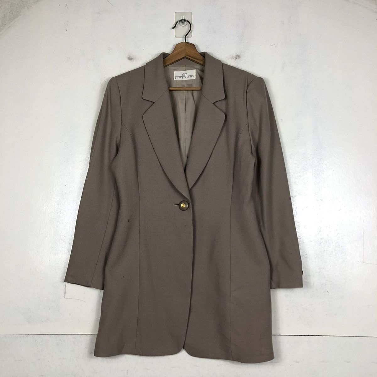 Givenchy 📌LIFE GIVENCHY ONE BUTTON COATS GOLD Size M / US 6-8 / IT 42-44 - 2 Thumbnail