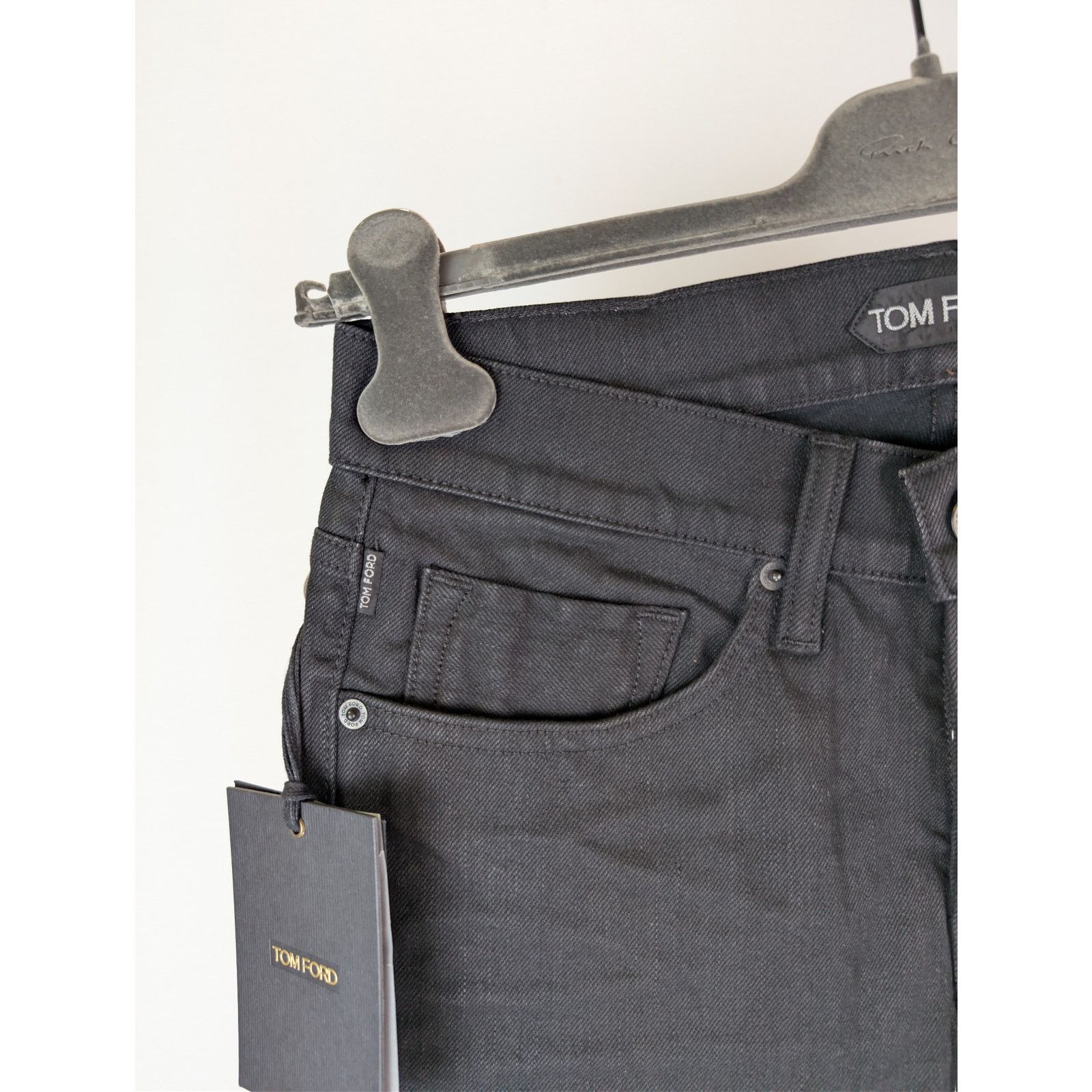 Tom Ford o1rshd1 Slim Denim Jeans in Black Size US 28 / EU 44 - 5 Thumbnail
