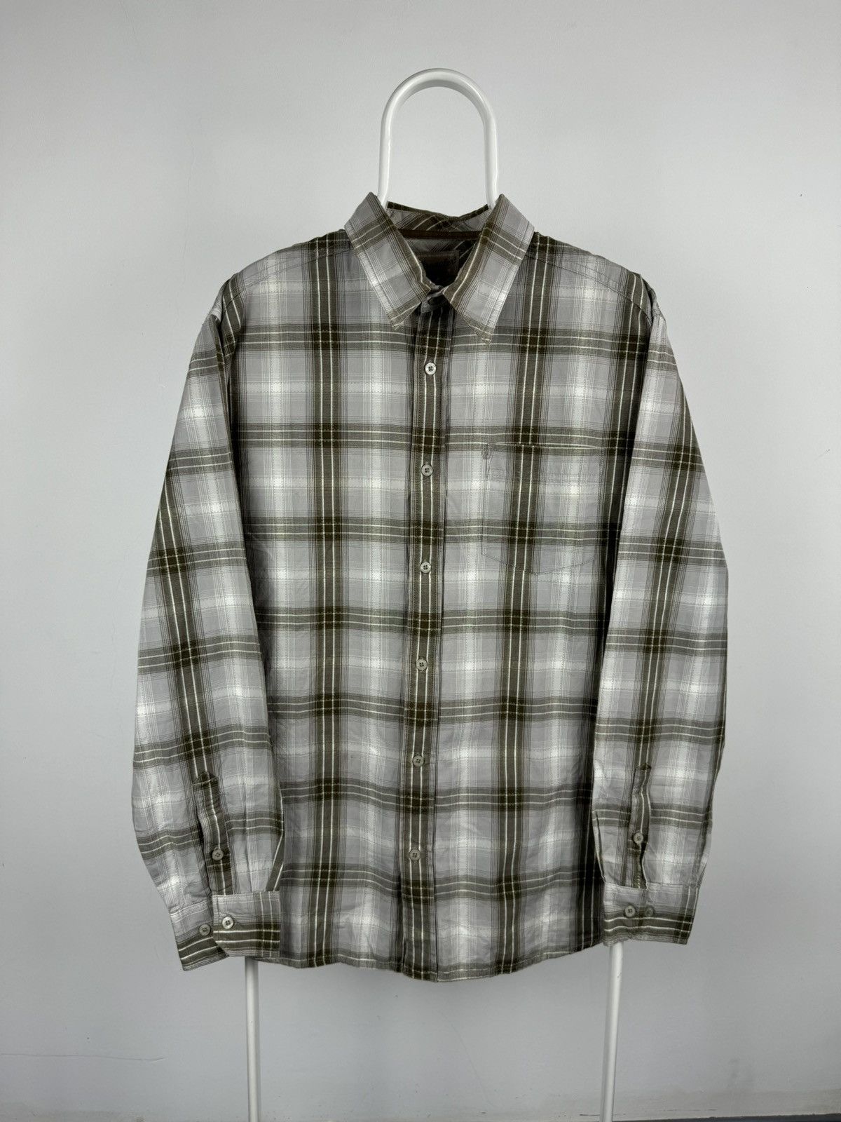 Vintage × Wrangler Vintage Wrangler Long Sleeve Shirt Size US XL / EU 56 / 4 - 1 Thumbnail
