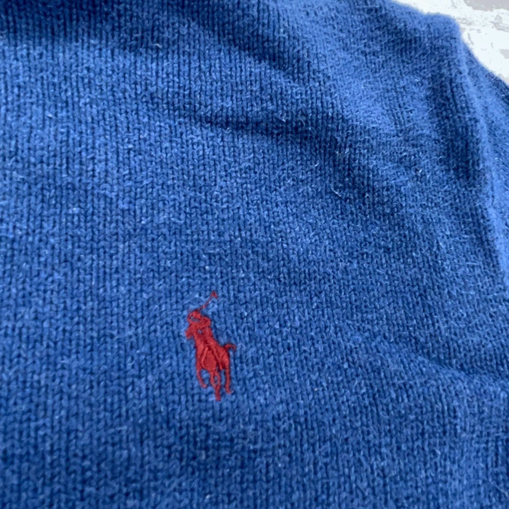 Polo Ralph Lauren Polo Ralph Lauren Sweater Men XL Blue Pullover Knit 1/4 Zip Heavyweight Classic Preppy Style Size US XL / EU 56 / 4 - 7 Thumbnail