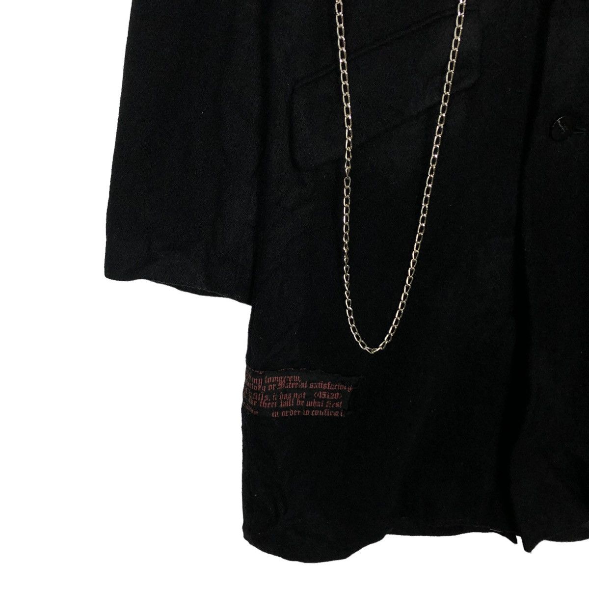 Hysteric Glamour 🔥PUNK DESIGN LONG JACKET ACID JAZZ MEN Size US L / EU 52-54 / 3 - 7 Thumbnail