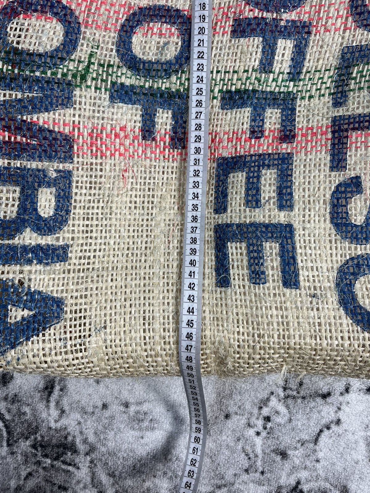 Other Recycled Coffee Sack Tote Bag Burlap Market Shopper Size ONE SIZE - 16 Thumbnail