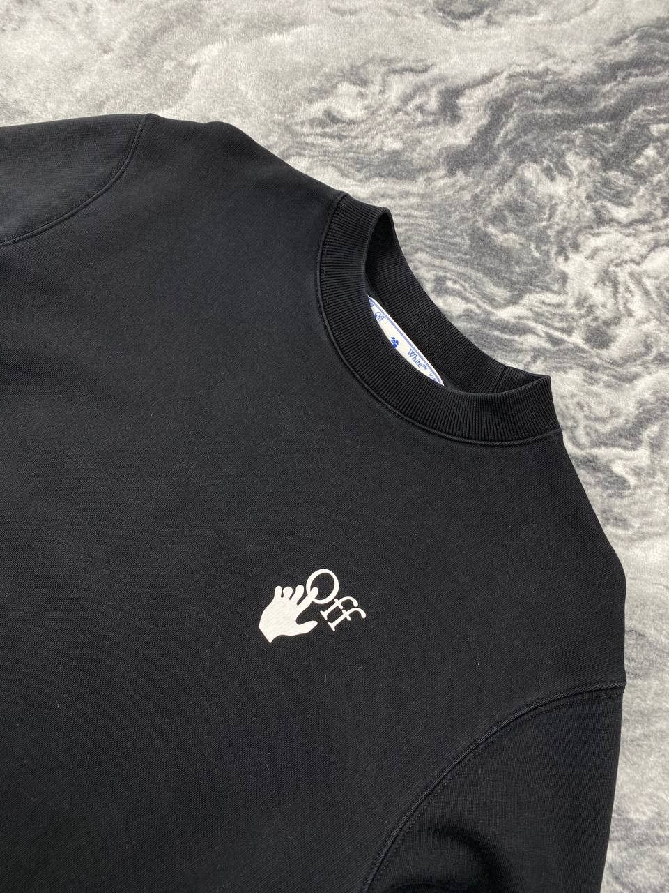 Off-White Off-White Degrade Arrow Slim Crewneck Sweatshirt Big Logo Size US S / EU 44-46 / 1 - 10 Thumbnail