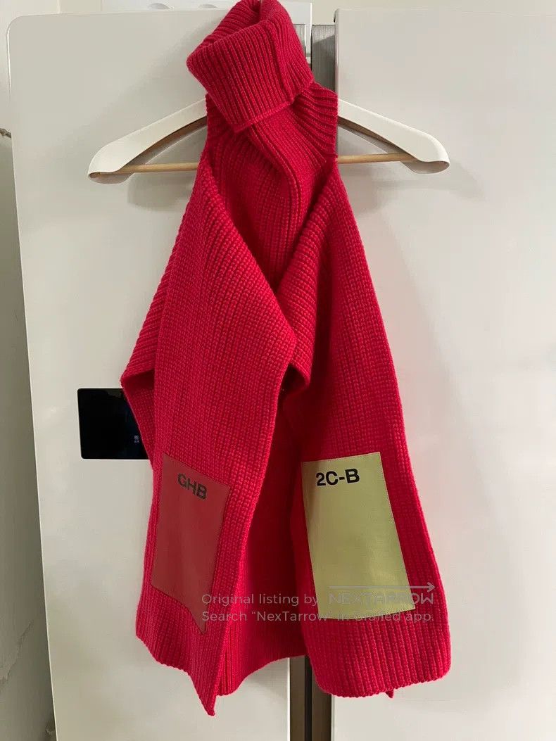 Raf Simons Raf Simons Turtleneck sweater scarf Size ONE SIZE - 2 Thumbnail