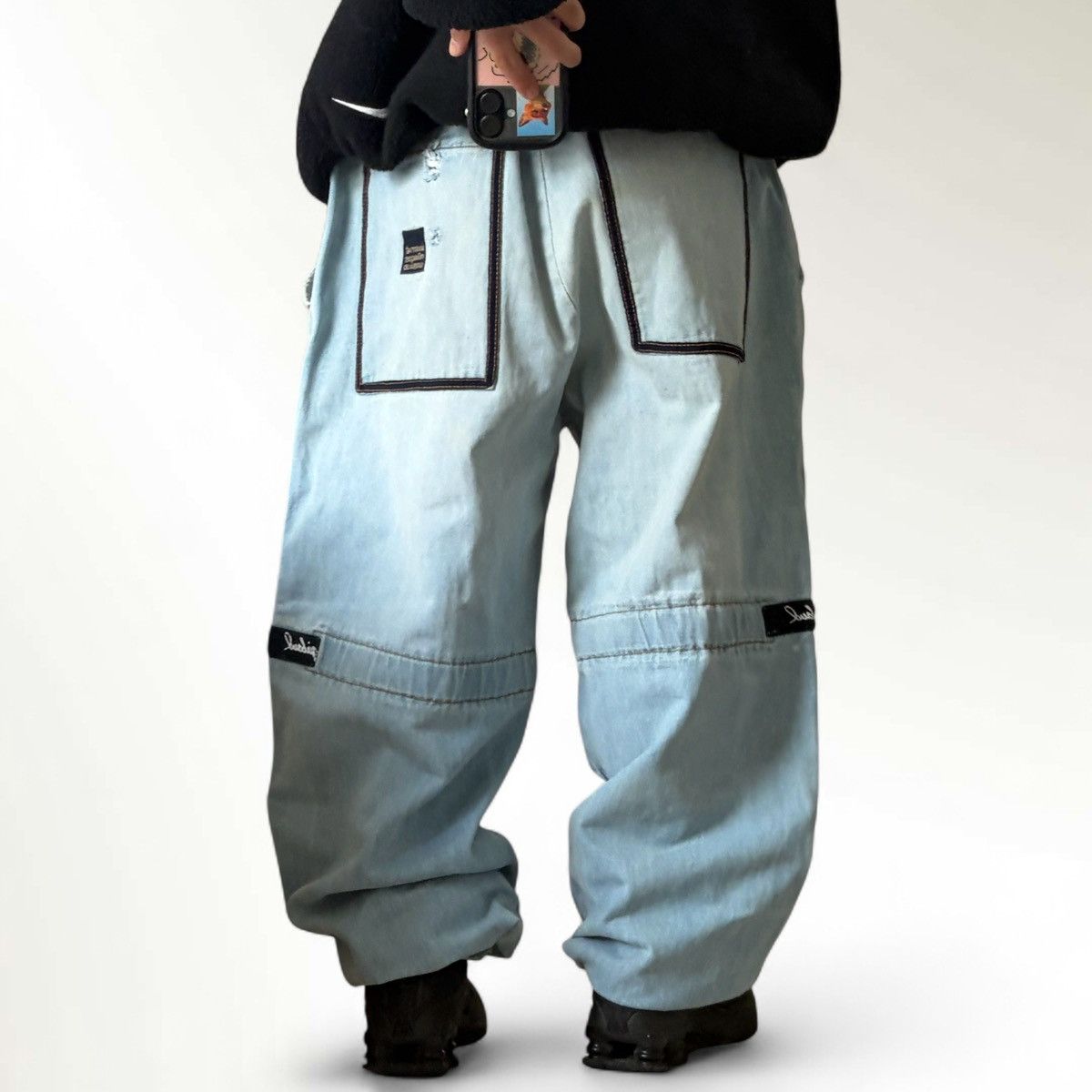 Marithe + Francois Girbaud Marithé + François Girbaud Multi Pocket shuttle Pants Size US 40 / EU 56 - 2 Thumbnail