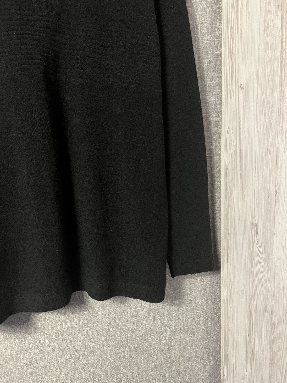 Hugo Boss × Vintage Vintage HUGO BOSS 1/4 Zip Pullover Wool & Acrylic & Nylon Size US L / EU 52-54 / 3 - 3 Thumbnail