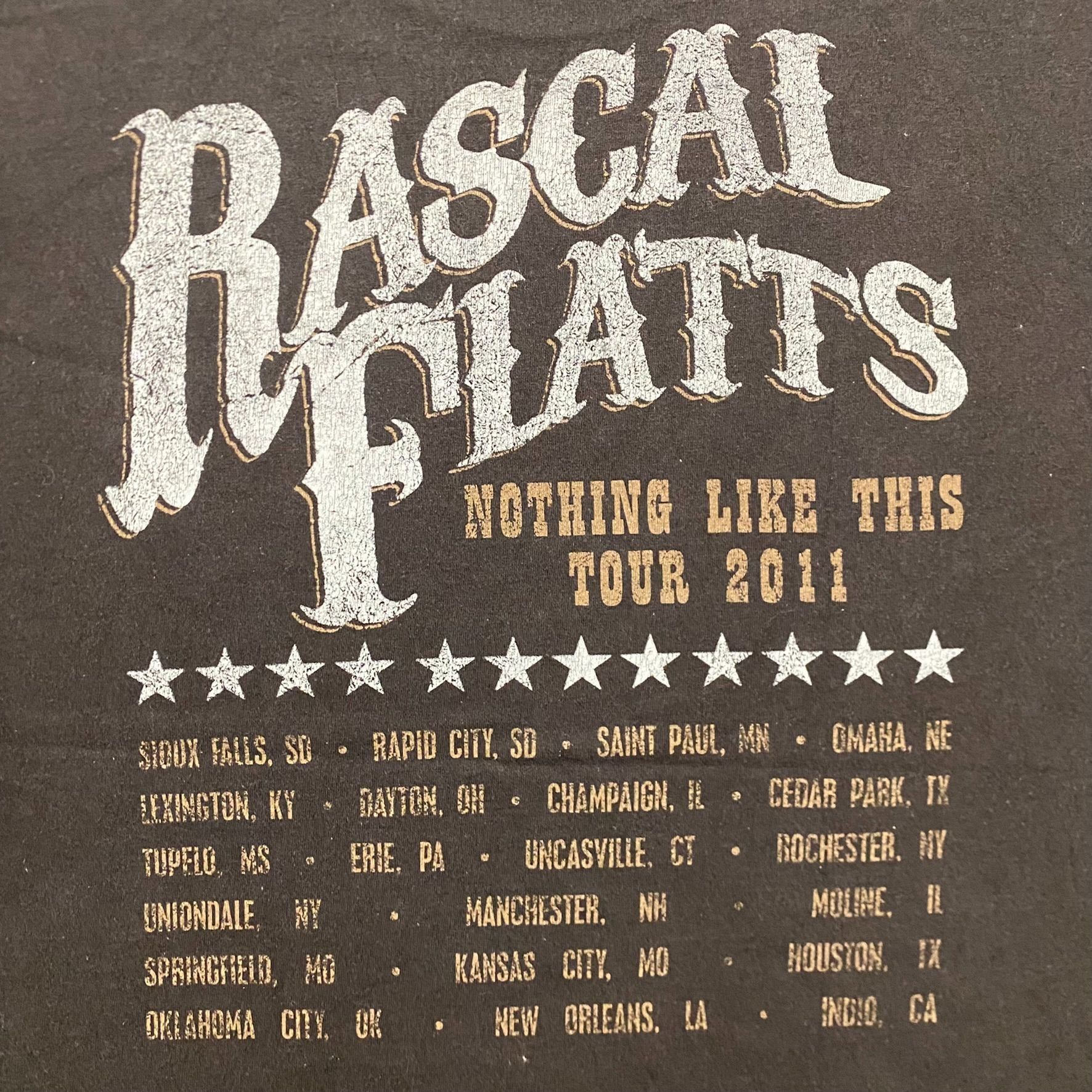 Band Tees Vintage Y2K Rascal Flatts Tour Country Music Band Tee Size US L / EU 52-54 / 3 - 7 Thumbnail