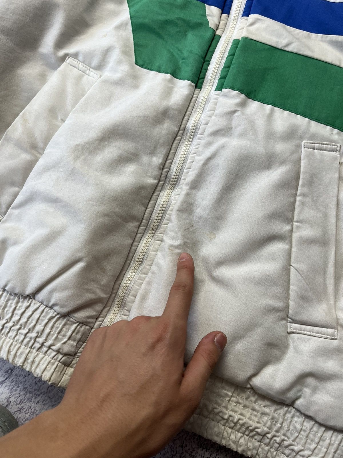 Vintage RARE Kawasaki Moto Y2K Racing Rider Naked Jacket Size US M / EU 48-50 / 2 - 18 Thumbnail