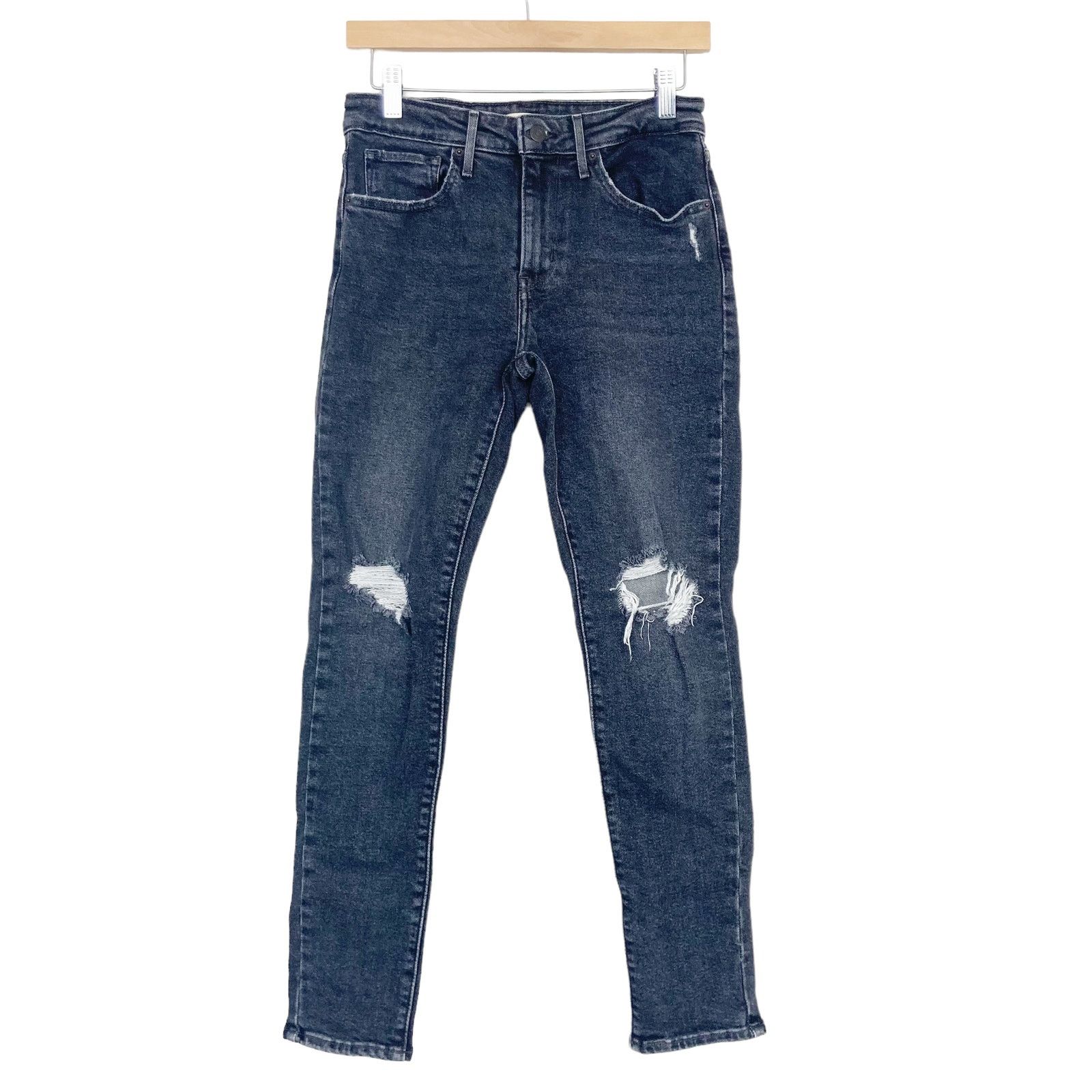 Levi's Levis 721 High Rise Skinny Gray Jeans Sz 27 Size 27" / US 4 / IT 40 - 1 Thumbnail
