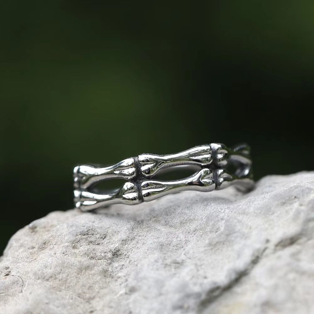 Jewelry Gothic Skull Ring Size ONE SIZE - 3 Thumbnail