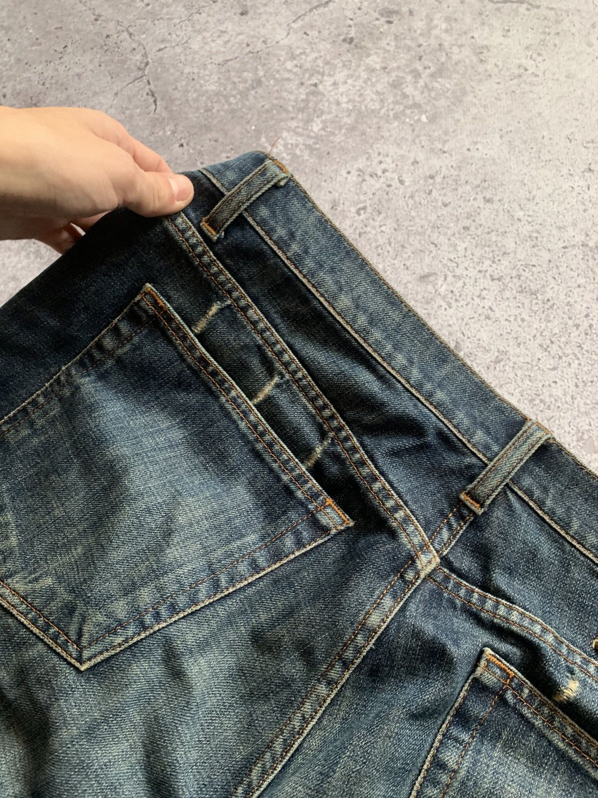 Iceberg 🔥VINTAGE 90s ICEBERG DISTRESSED Y2K JEANS Size US 38 / EU 54 - 13 Thumbnail