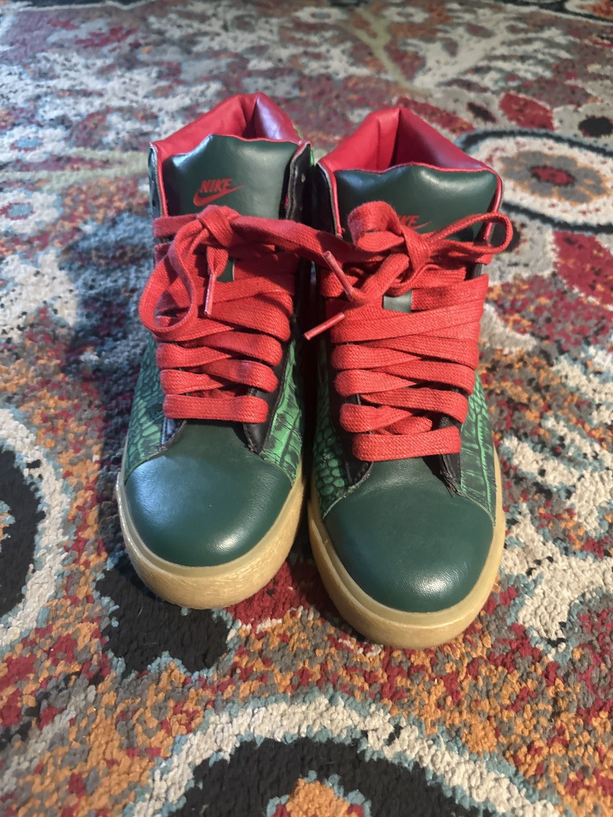 Nike Nike Blazer Mid Premium “Godzilla Team” Size US 9 / EU 42 - 1 Thumbnail