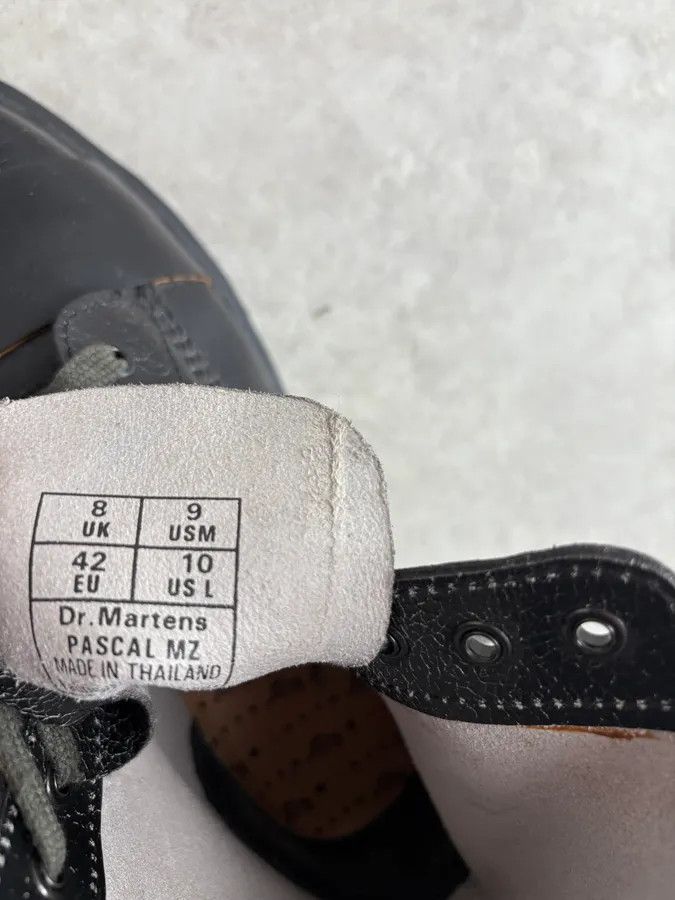 Vintage AW2016 Marni Dr. Martens Black Leather Combat Boots Size US 9 / EU 42 - 10 Thumbnail