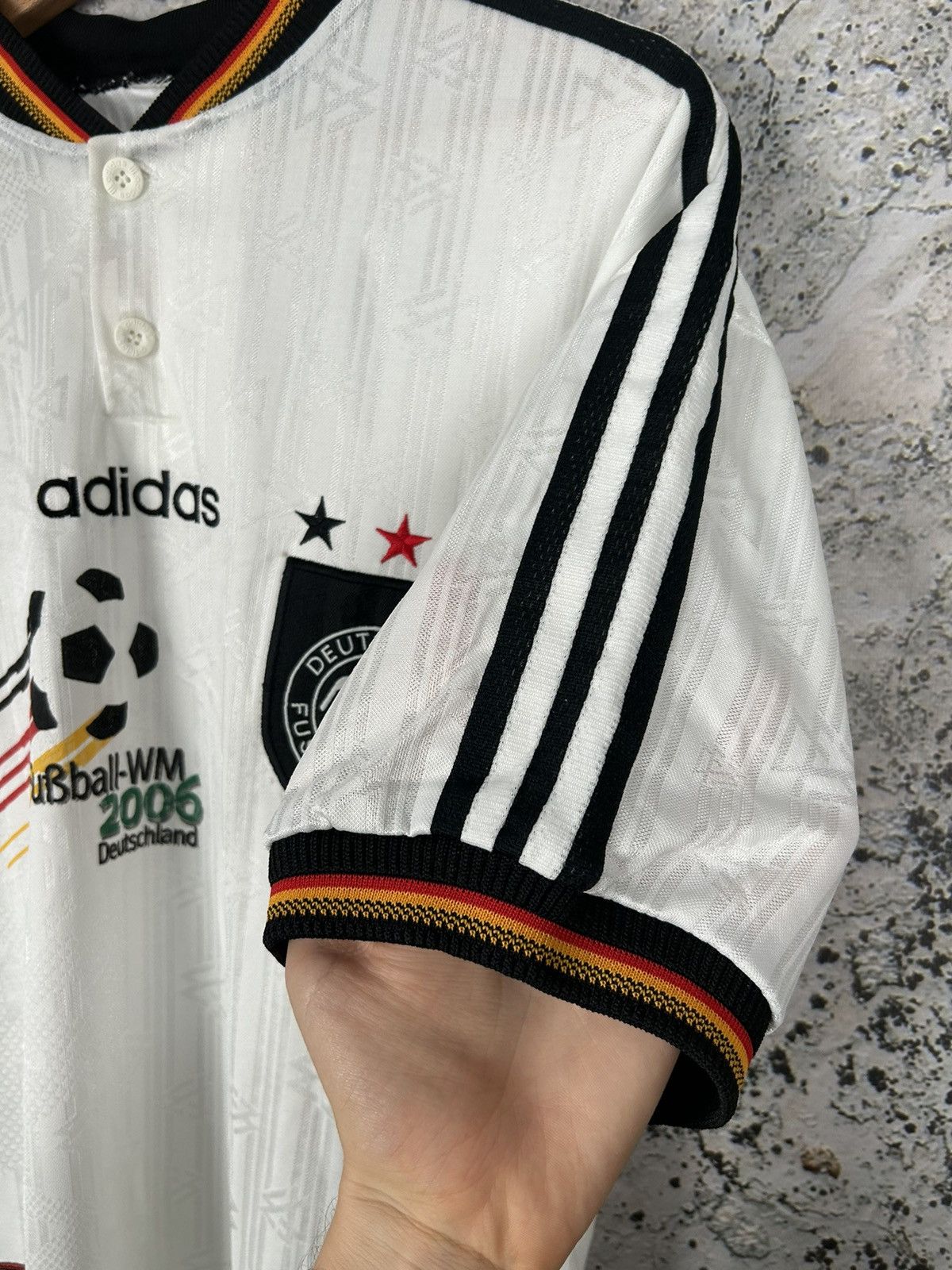 Adidas Vintage Germany 90s Archival Soccer Jersey Football Retro Size US XL / EU 56 / 4 - 4 Thumbnail