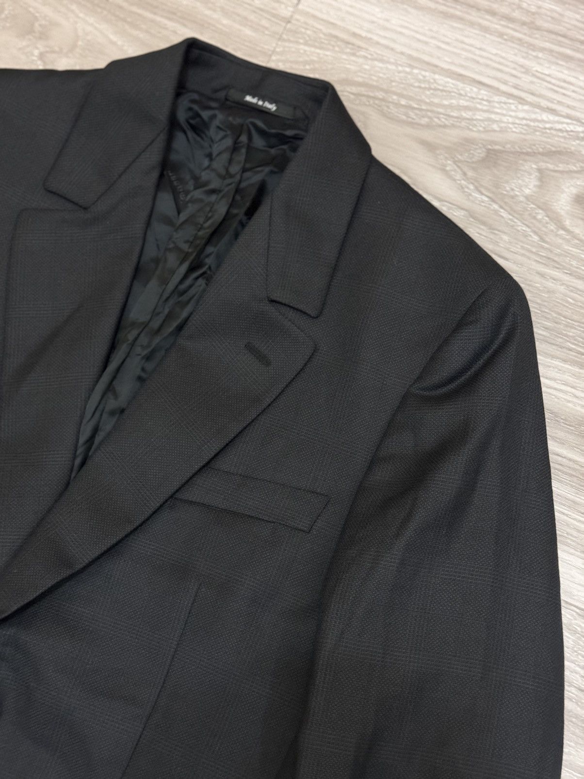 Maison Margiela Maison Margiela Single-Breasted Wool Blazer Size 46R - 3 Thumbnail