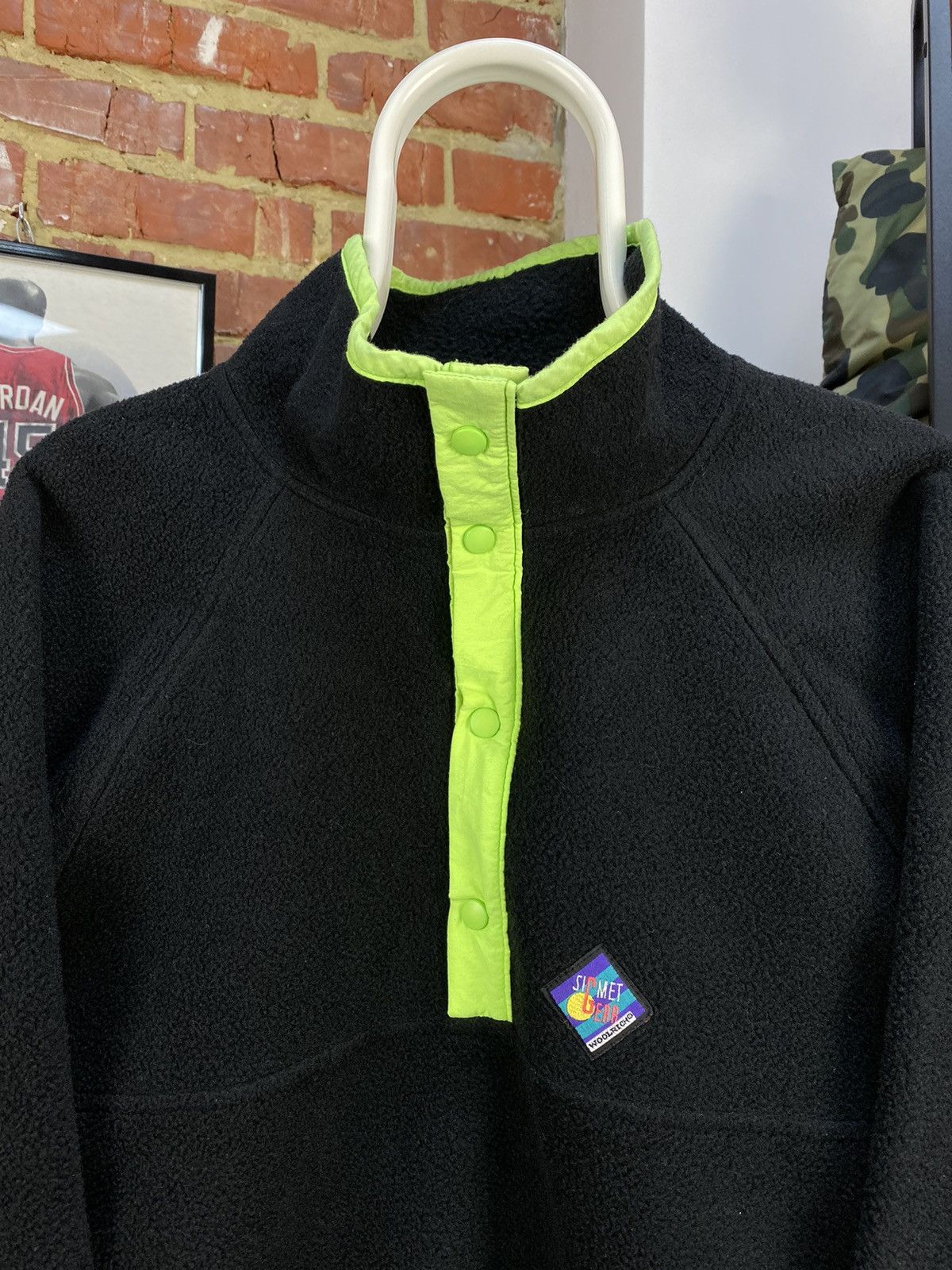 Vintage × Woolrich Woolen Mills WOOLRICH Sigmet Gear Vintage made in USA Fleece Pullover Size US L / EU 52-54 / 3 - 5 Thumbnail
