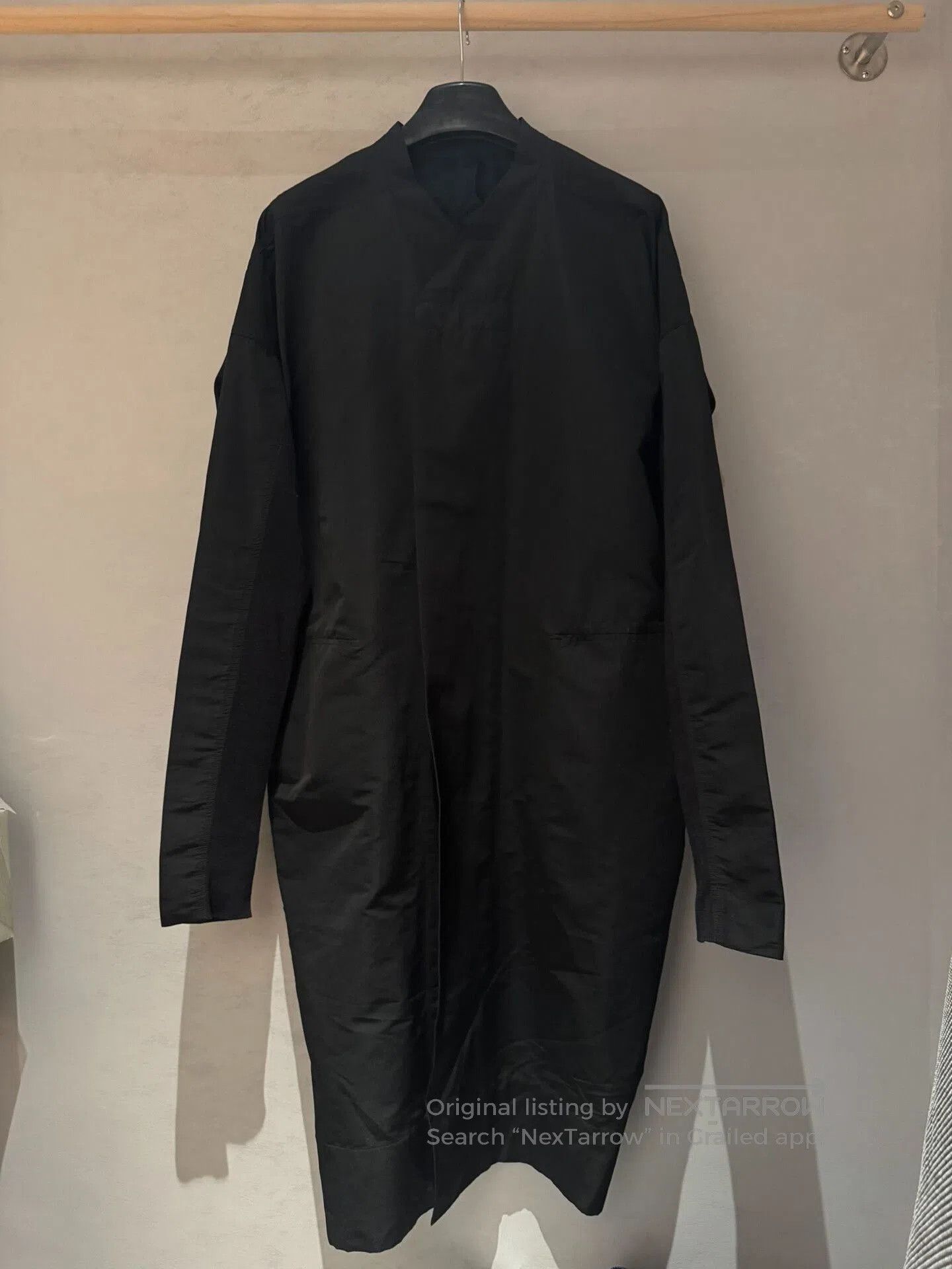 Rick Owens minimalist black v. Size US L / EU 52-54 / 3 - 1 Thumbnail