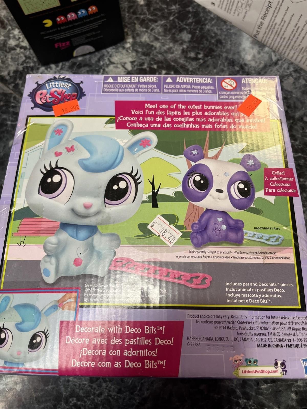 Other Littlest Pet Shop Decorate Your Pet Blue Bunny Plastic 8" Size ONE SIZE - 3 Thumbnail