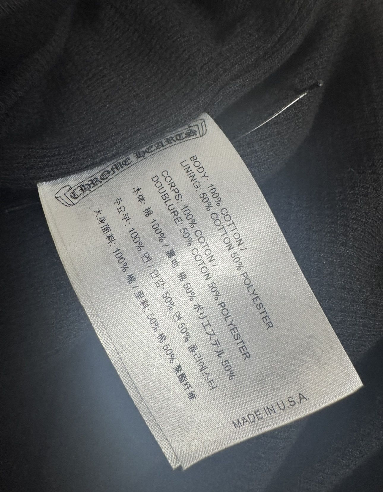 Chrome Hearts Chrome hearts triple crosses zip hoodie Size US L / EU 52-54 / 3 - 5 Thumbnail
