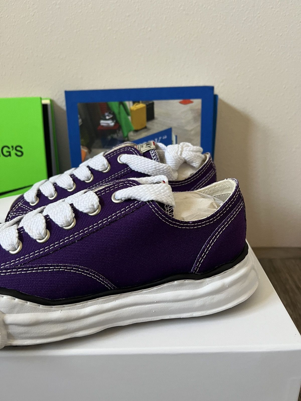 Maison MIHARA YASUHIRO Maison Mihara Yasuhiro Canvas Sneakers Size US 9 / EU 42 - 3 Thumbnail