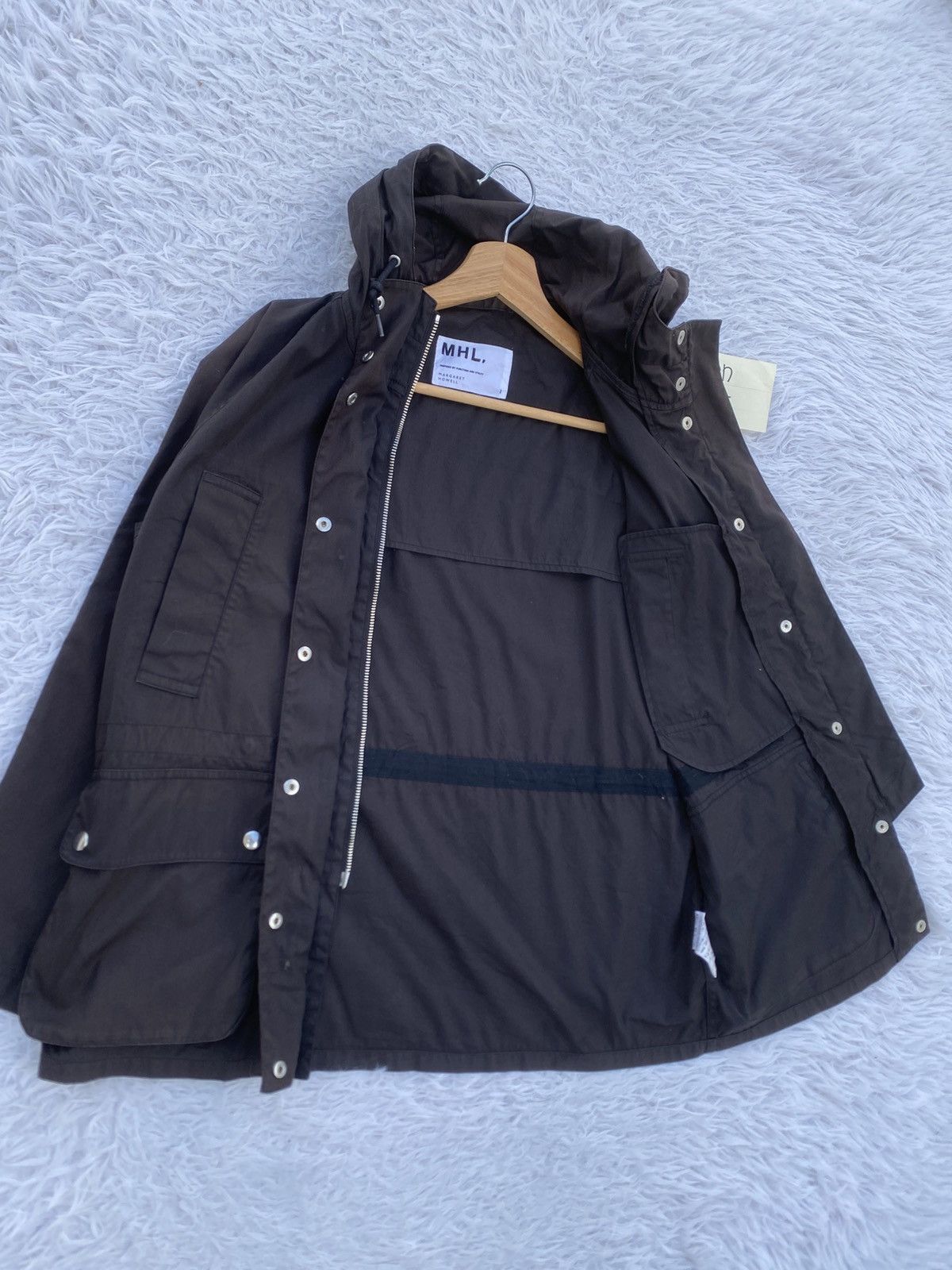 Margaret Howell Rare Margaret Howell MHL Waterproof Hoodie Jacket Size US M / EU 48-50 / 2 - 10 Thumbnail