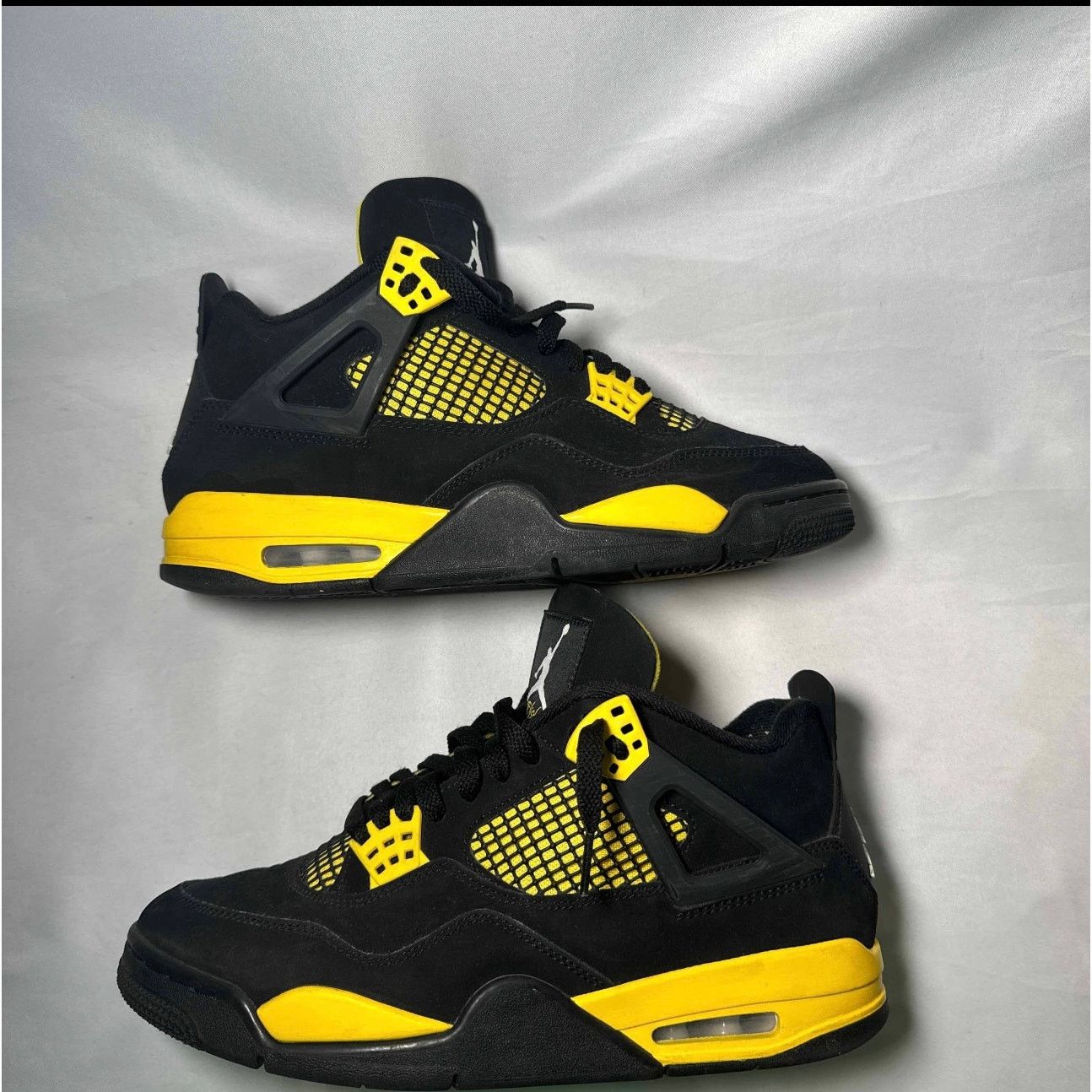 Jordan Brand × Nike Size 8.5 - Nike Air Jordan 4 Retro Thunder 2023 Men's Shoes Size US 8.5 / EU 41-42 - 2 Thumbnail