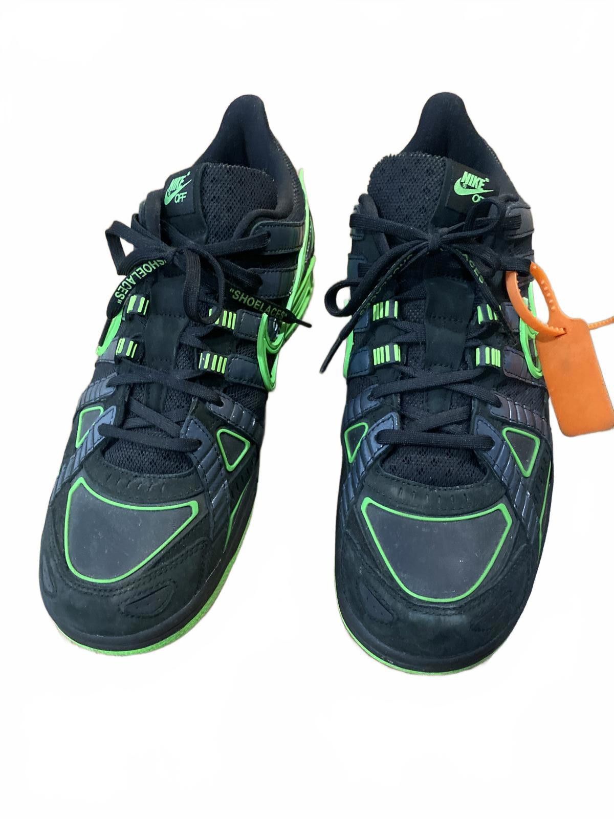 Nike × Off-White Off White x Nike Air Rubber Dunk ‘Green Strike’ Size US 12 / EU 45 - 2 Thumbnail