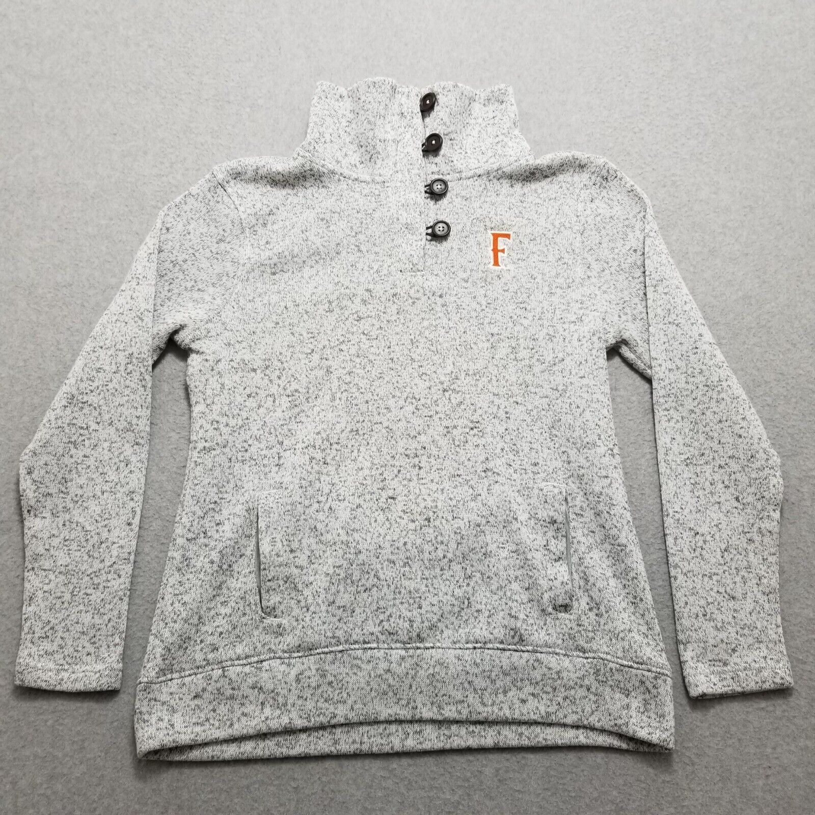 Champion Champion Sweater Womens Large Pullover Sweatshirt Mock Neck Size L / US 10 / IT 46 - 1 Thumbnail