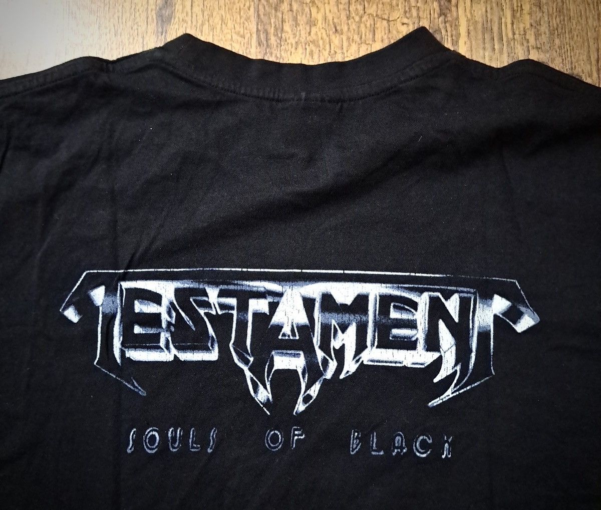 Band Tees × Vintage TESTAMENT x SOULS OF BLACK x T-Shirt Size US L / EU 52-54 / 3 - 4 Thumbnail
