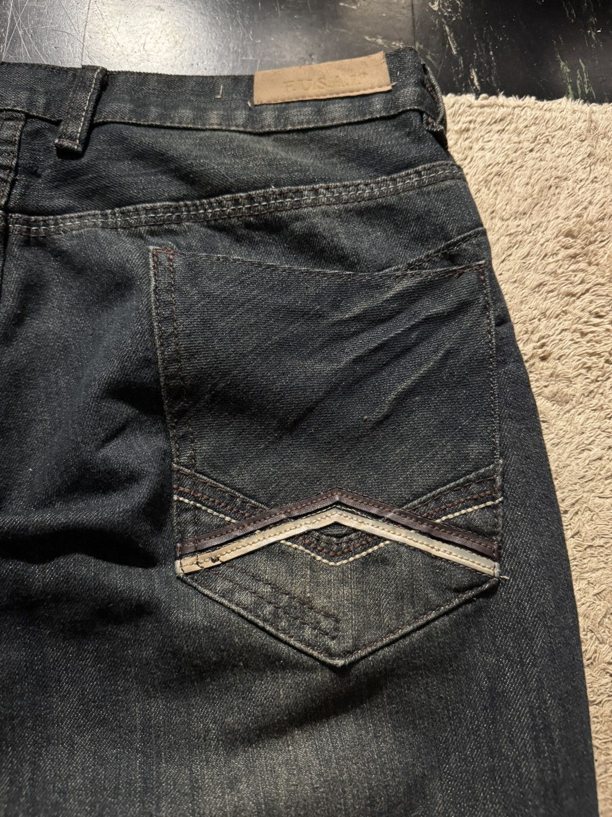 FUSAI × Japanese Brand super rare Fusai vintage 1997 slim straight jeans Size US 34 / EU 50 - 6 Thumbnail