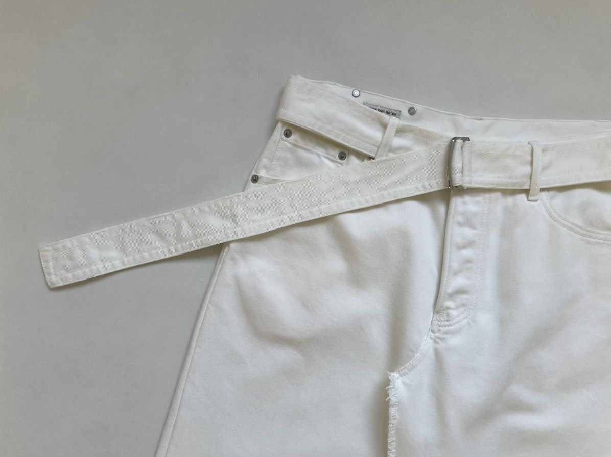 Dries Van Noten Wide Leg Double Layer ‘Skirt’ Denim Jeans Size US 32 / EU 48 - 6 Thumbnail