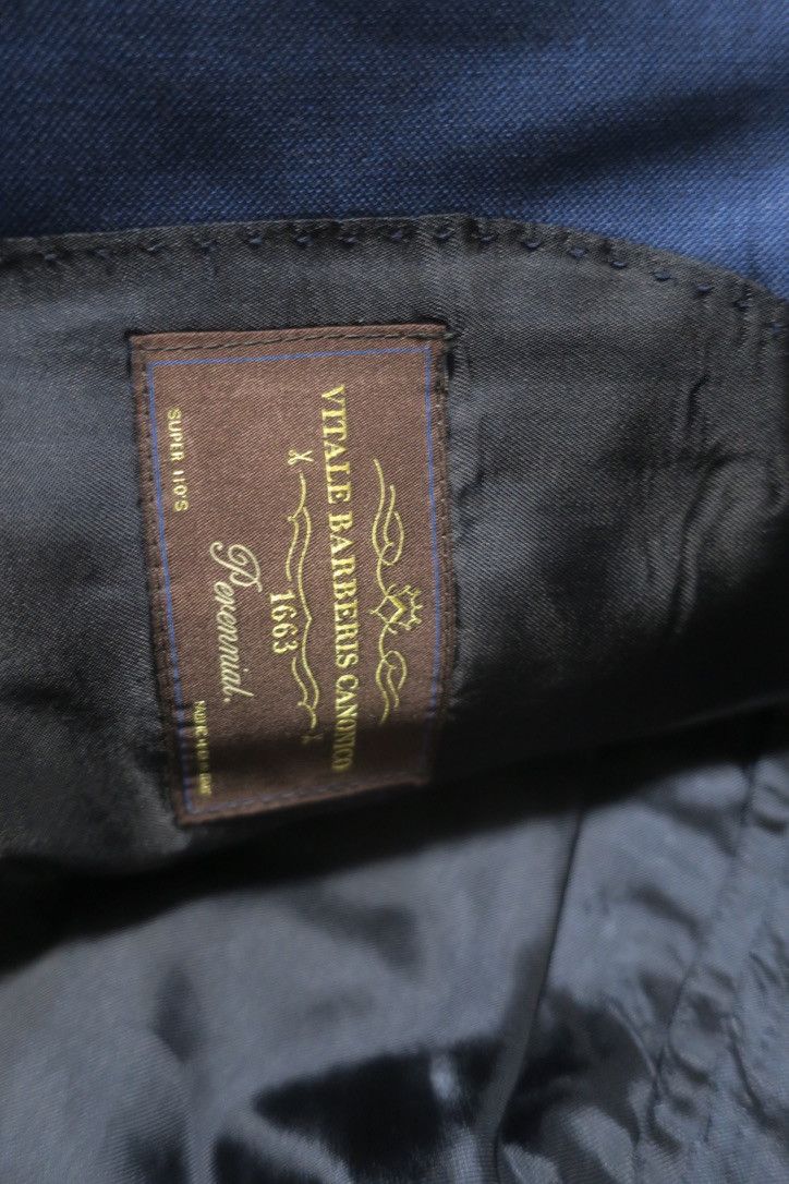 Suitsupply Slim Vitale Barberis Cononico Lazio Single Breasted Suit Size 42R - 5 Thumbnail