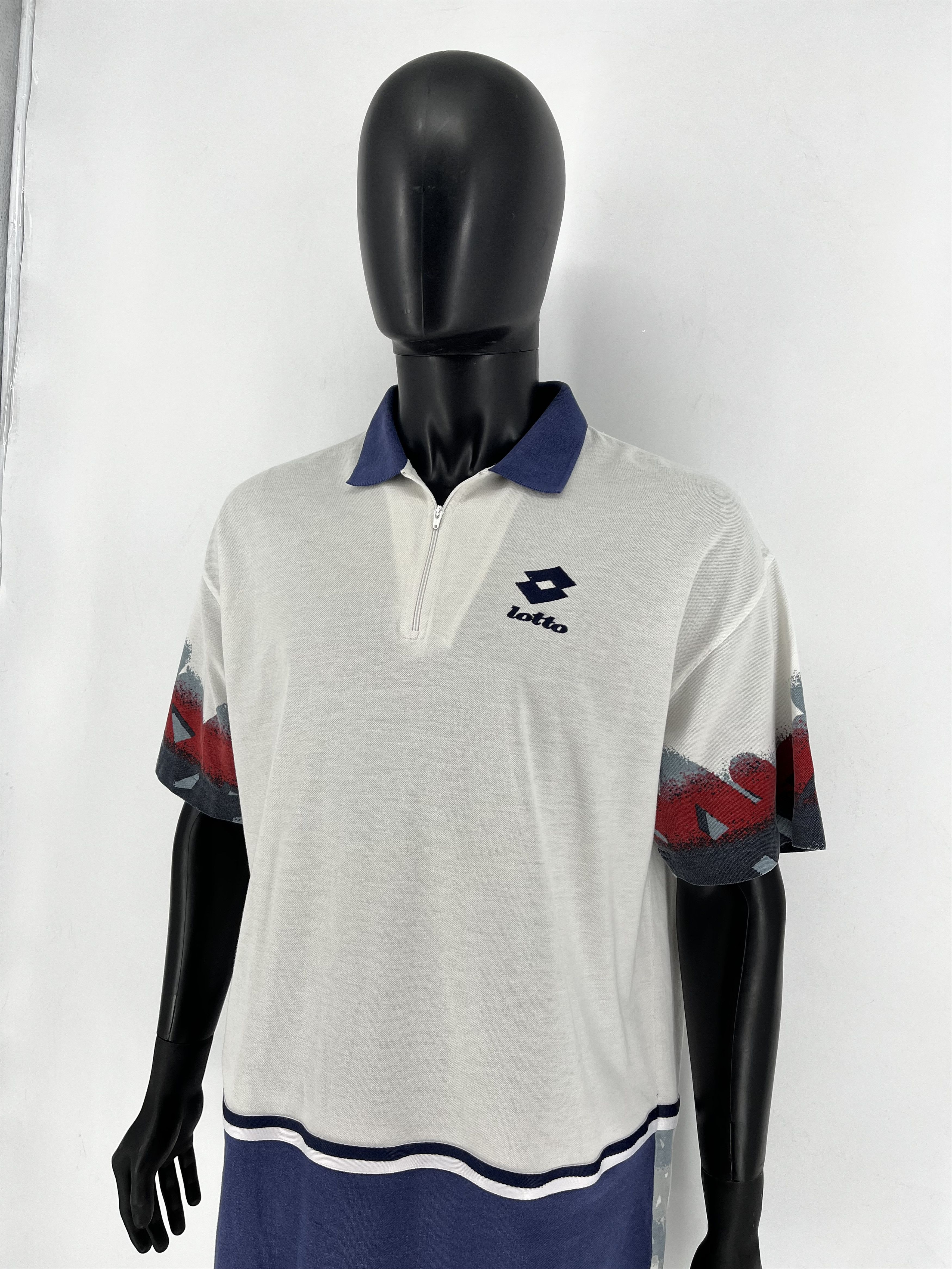 Other Vintage Lotto Q-Zip Polo Large TENNIS ITALIANO Size US L / EU 52-54 / 3 - 4 Thumbnail
