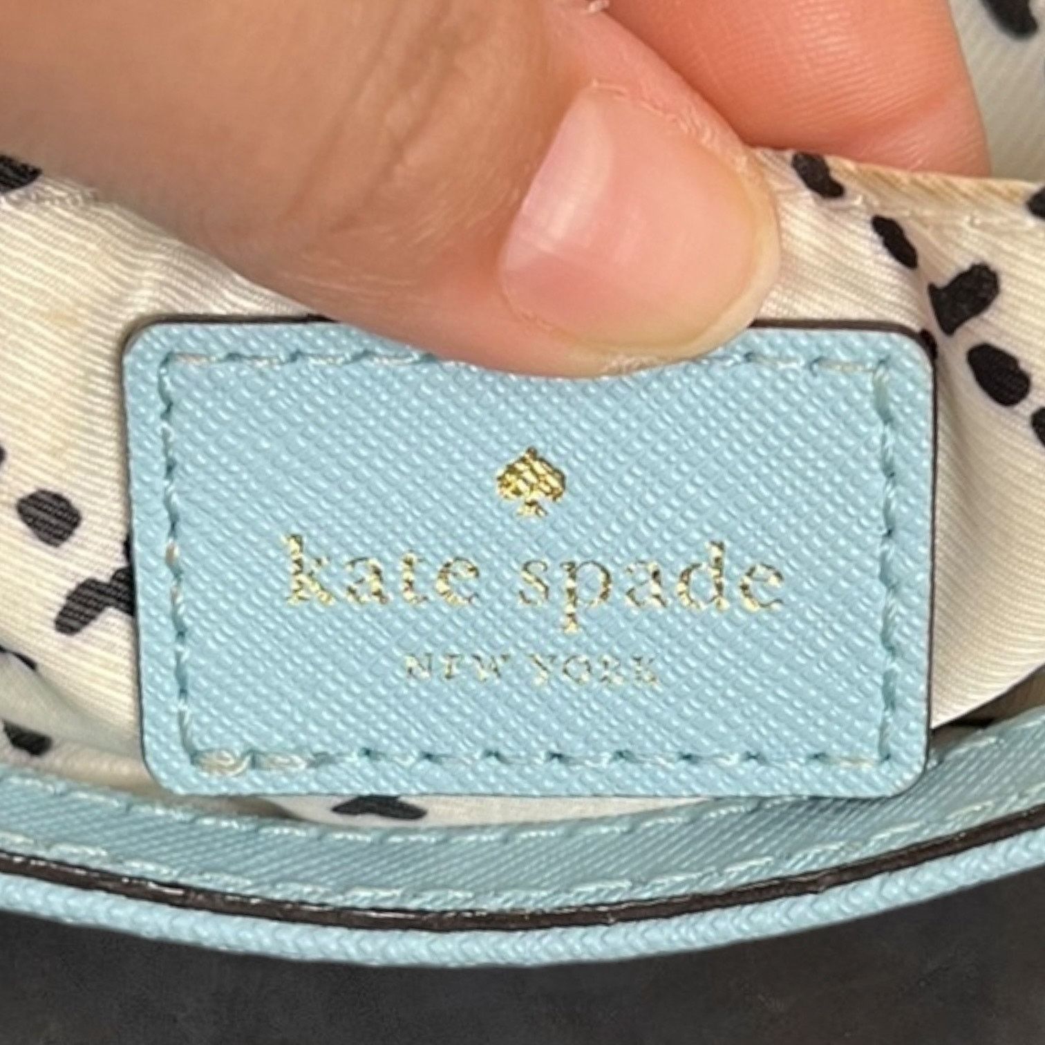 Kate Spade Kate Spade Sally Newbury Lane Blue Hydrangea Saffiano Clutch Size ONE SIZE - 9 Thumbnail