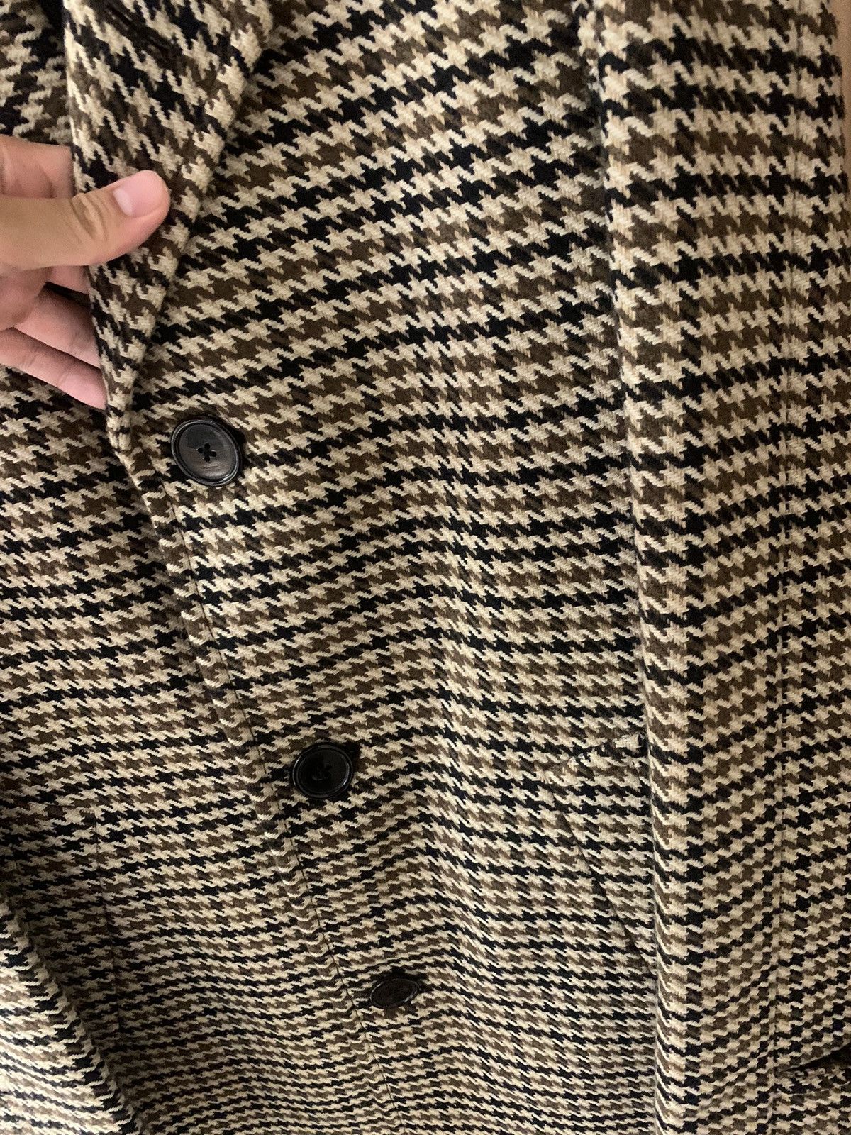 Saint Laurent Paris Saint Laurent 2014FW Houndstooth mac coat Size US S / EU 44-46 / 1 - 4 Thumbnail
