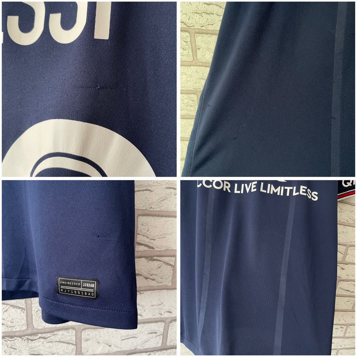 Vintage MESSI Paris Saint Germain PSG 2021/2022 Shirt Soccer Jersey Size US XXL / EU 58 / 5 - 9 Thumbnail
