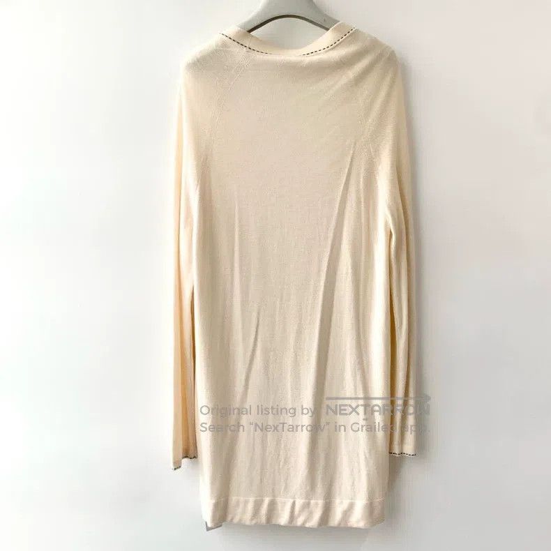 Hermes Hermes White women's knitwear Size XS / US 0-2 / IT 36-38 - 2 Thumbnail