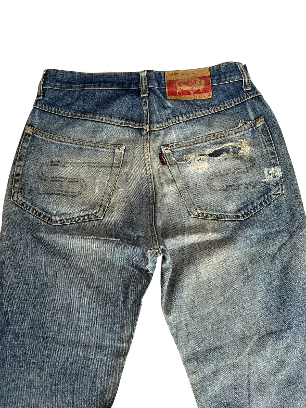 Japanese Brand SILAS JAPANSESE DISTRESSED JEANS Size US 29 - 15 Thumbnail