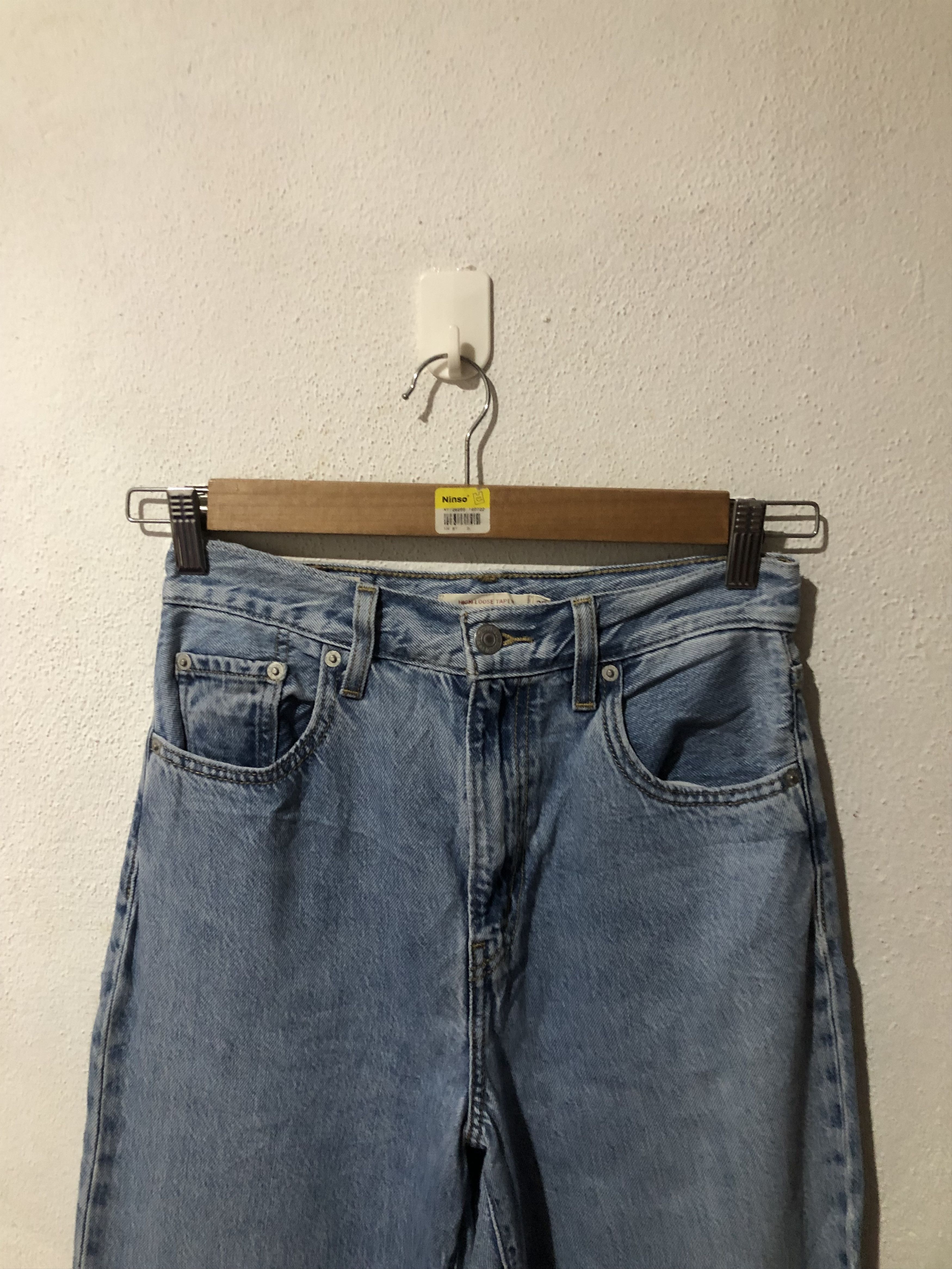 Levi's Levis Big E High Loose Taper Size 28" / US 6 / IT 42 - 2 Thumbnail