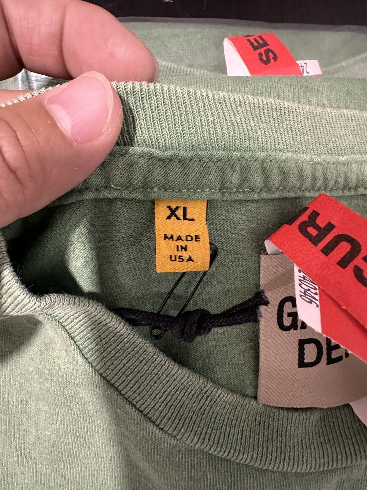 Gallery Dept. Gallery Dept. Vintage Logo Tee “ Kelly Green “ Size US XL / EU 56 / 4 - 5 Thumbnail