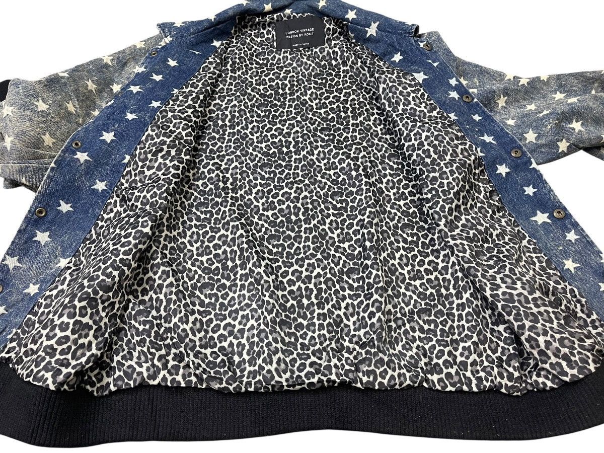 Rokit Vintage Rokit Denim Jacket Leopard Streetwear Size US M / EU 48-50 / 2 - 12 Thumbnail