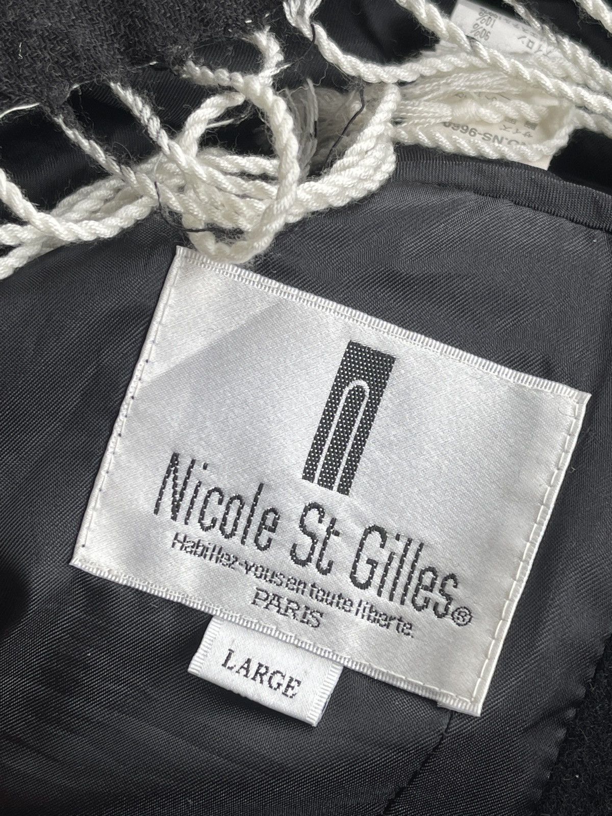Japanese Brand Nicole St Gilles Skulls Patchwork Overcoat Size US L / EU 52-54 / 3 - 8 Thumbnail