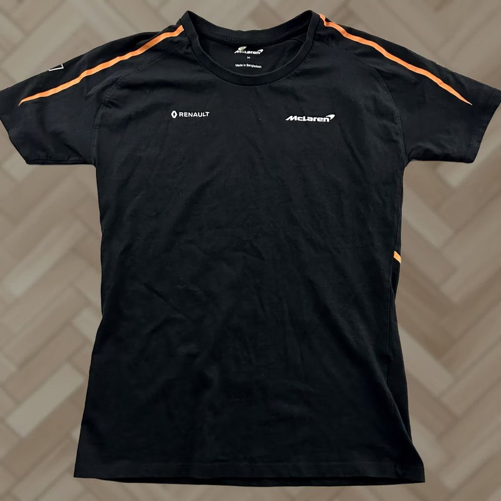 Vintage McLaren Renault Short Sleeve T Shirt Men M Black Size US M / EU 48-50 / 2 - 1 Thumbnail